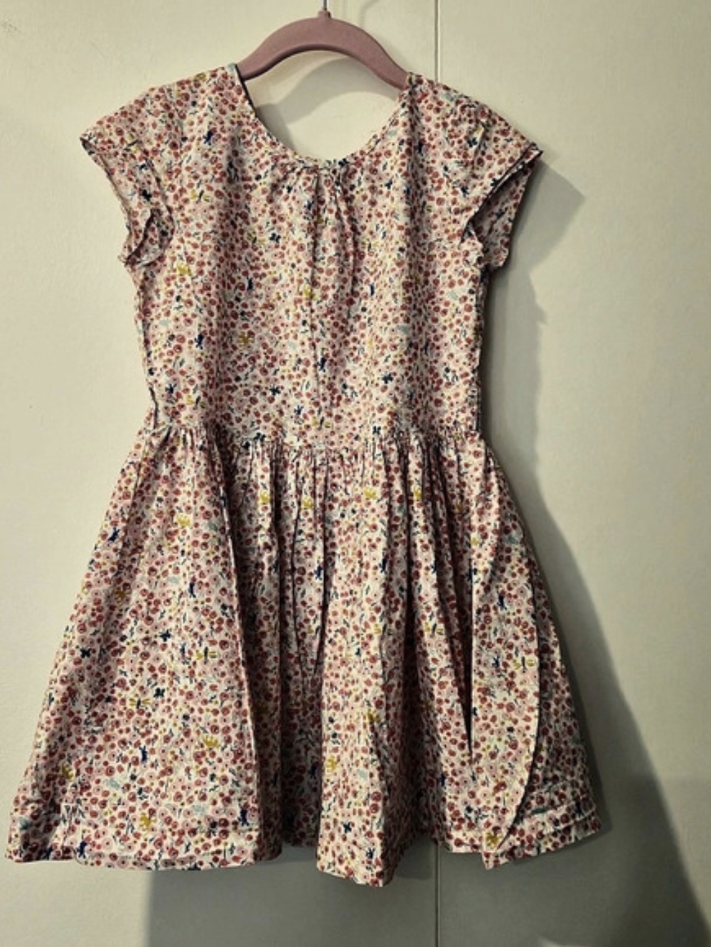 Petit Bateau Floral Dress Size 110cm Like New